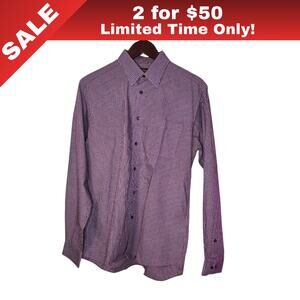 [Sale: 2 for $50!] Ben Sherman Buttondown Shirt – Men’s Medium (15.5 34-35) 0063